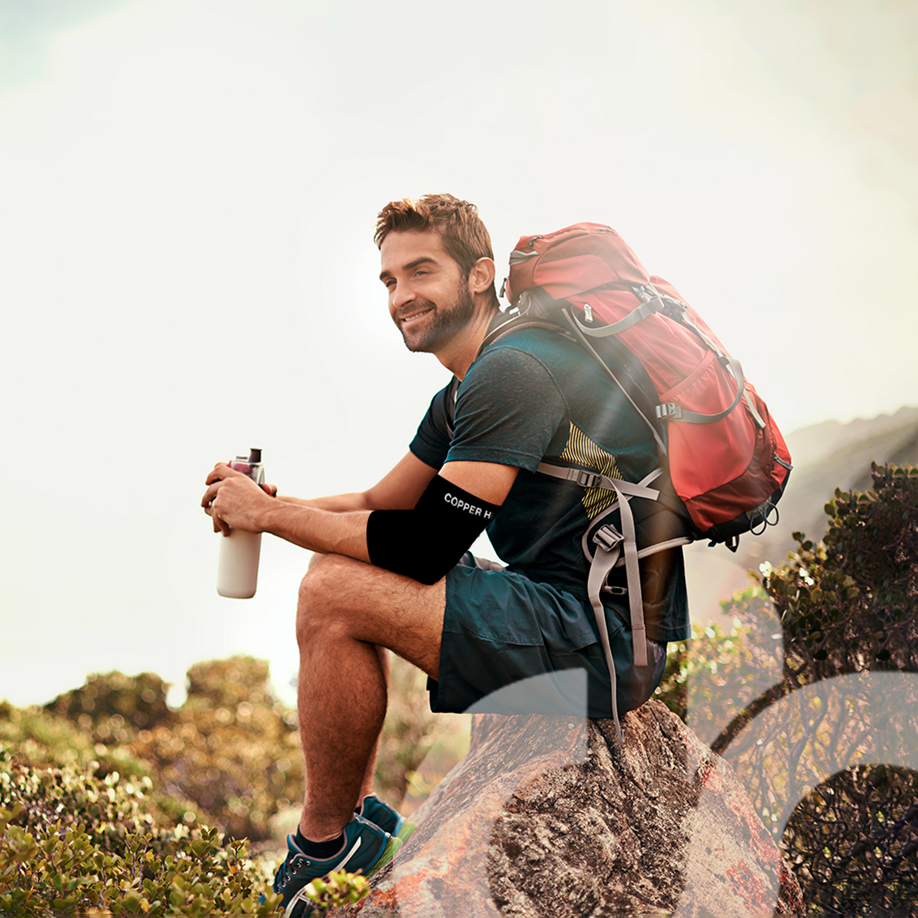 Elbow Compression Sleeve COPPER INFUSED