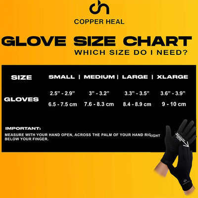 Arthritis Copper Compression Full Hand Gloves