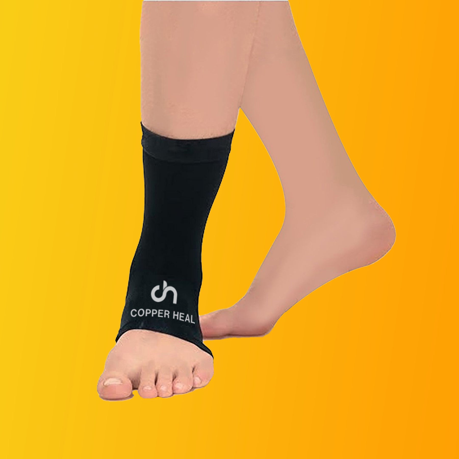 Ankle Compression Sleeve - COPPER HEAL